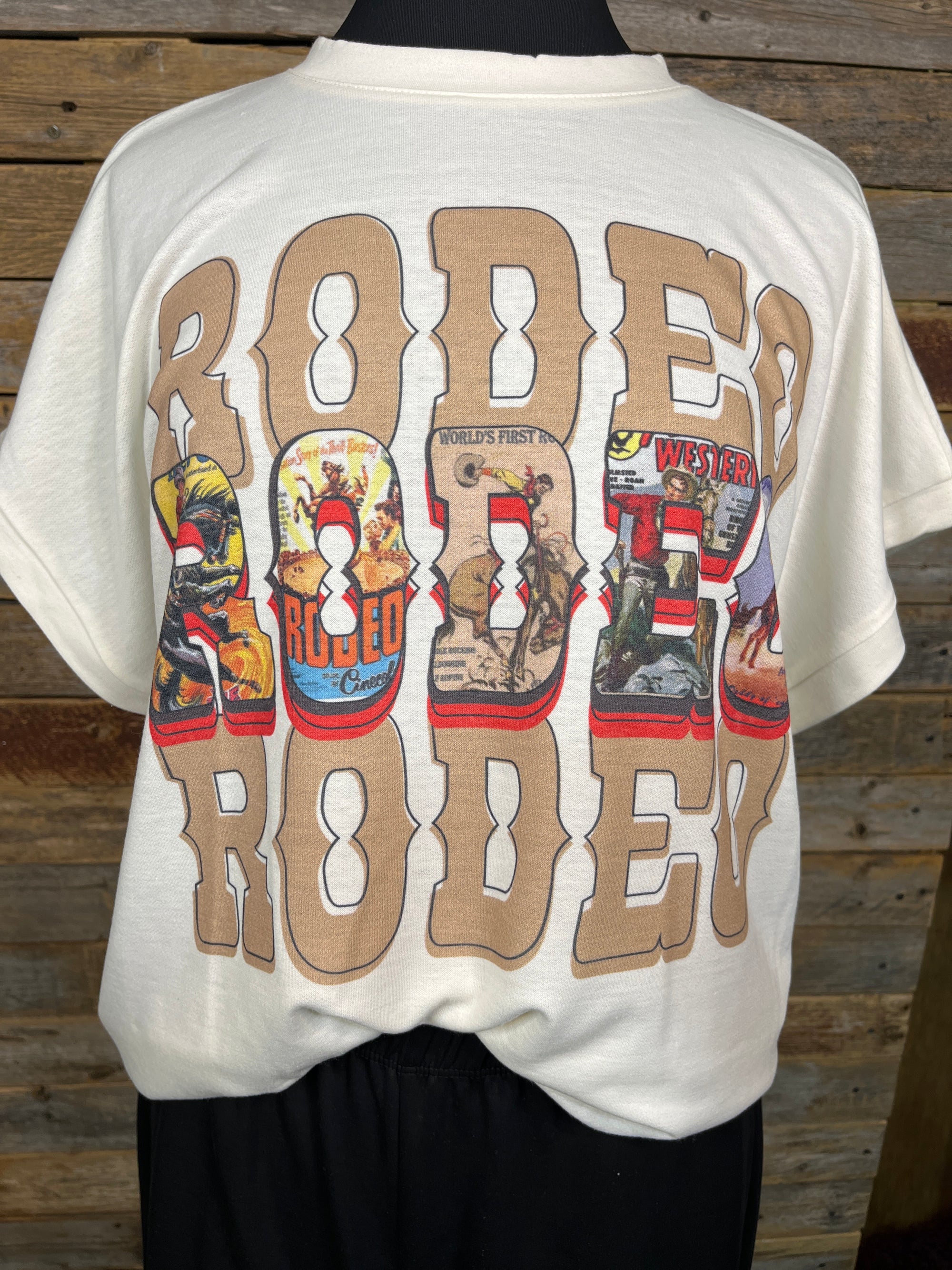 Cassidy Rodeo Graphic Short Sleeve Top