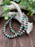 Post Falls 6mm Navajo Pearl & Turquoise Bead Bracelet