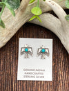 Lexie Thunderbird Sterling & Turquoise Post Earrings