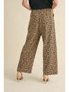 Quincy Leopard Wide Leg Pants