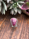 Ava Sterling Roped Purple Spiny Oyster Ring