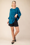 Dylan Round Neck Oversize Top