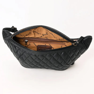 Kinsley Tooled and Quilted Leather Bum Bag