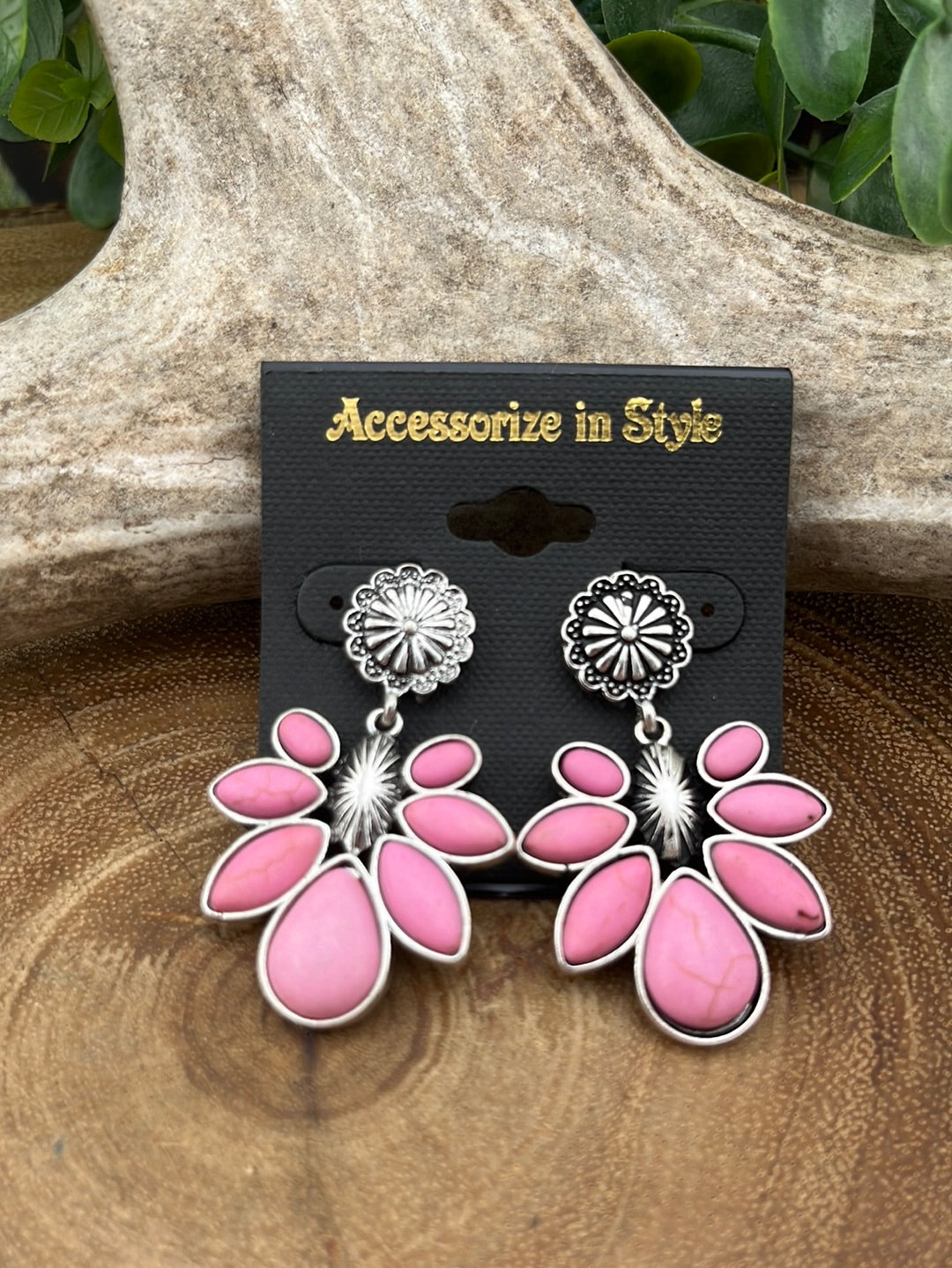 Amazon.com: Accessorize Pavé Organic Oval Drop Earrings: Clothing, Shoes &  Jewelry