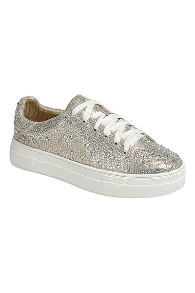 Rhinestone Sneakers - 6 Colors