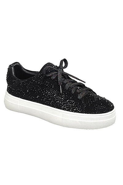 Rhinestone Sneakers - 6 Colors