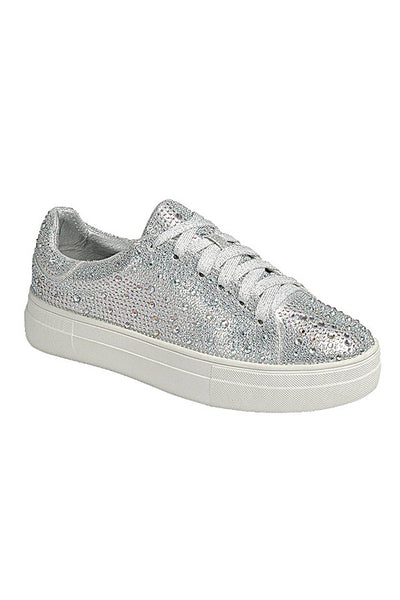 Rhinestone Sneakers - 6 Colors