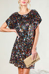 Multi Color Sequin Dress