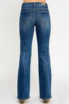 Mid Rise Skinny Boot Cut with Stretch