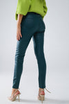 Dax Faux Leather Super Skinny Pants