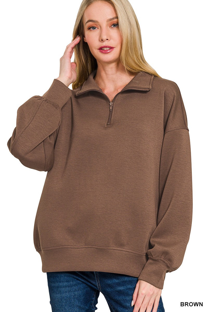 Scuba Half Zip Pullover