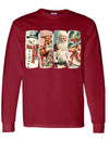 Vintage Holiday Brick Long Sleeve Tee