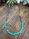 Corrane Genuine Turquoise Necklace