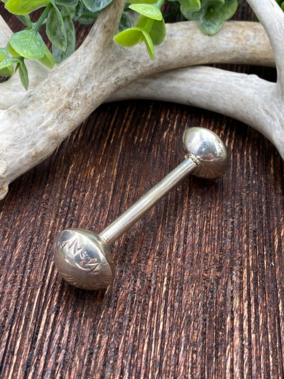 Alex Sterling Silver Baby Rattle