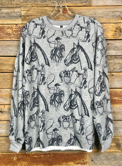 The Dandy Doodle Sweatshirt - Gray