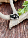 Josie Studded Silver Fashion Stretch Ring