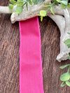 Pink Satin Wire Edge Ribbon - 1.5" x 50yards