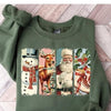 Vintage Holiday Sage Sweatshirt