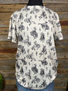 Saddle Bronc Toss Print Tee