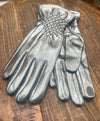 Fancy Luster Smocked Gloves