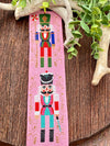 Pink Nutcracker Wire Edge Ribbon - 2.5" x 10yards