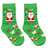 Kids Santa's Presents Sock - Green