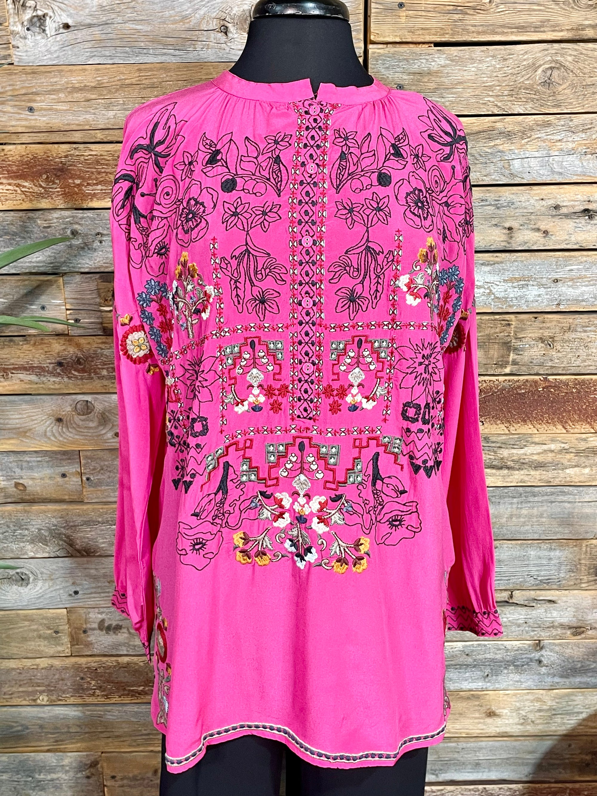 Johnny Was Rose Violet Niccola Tunic - Joyse