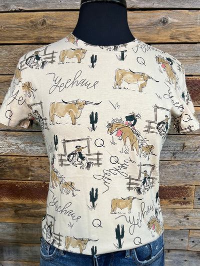 Rodeo Quincy Yeehaw Tee