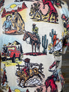 Vintage Western Toss Print T-shirt