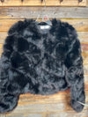 Let Loose Solid Fur Coat