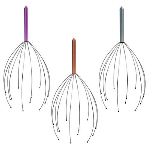 Head Massager Chrome Assorted