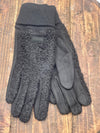 Fuzzy Faux Lamb Wool Gloves