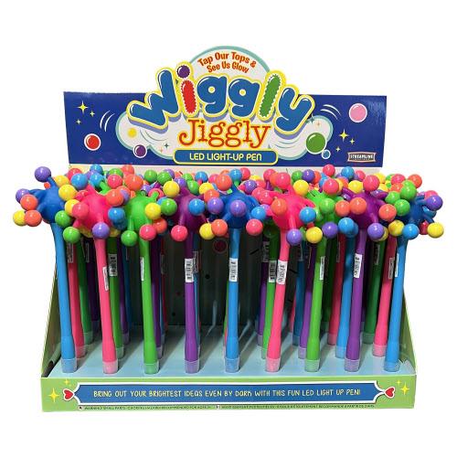 Wiggly Jiggly Light Up Pens