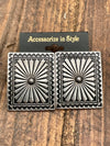 Apollo Fashion Concho Earrings