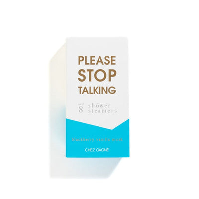 Please Stop Talking Shower Steamers Set