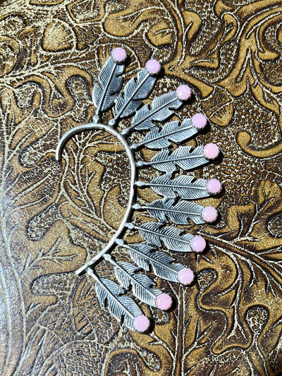 Headdress 11 Stone Sterling Ear Cuff