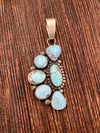 Lewiston Golden Hills Turquoise Cluster Pendant