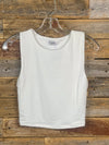 Lucy Soft & Stretchy Crop Top - Round Neck