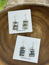 Gale Petite Bowtie Fish Hook Earrings