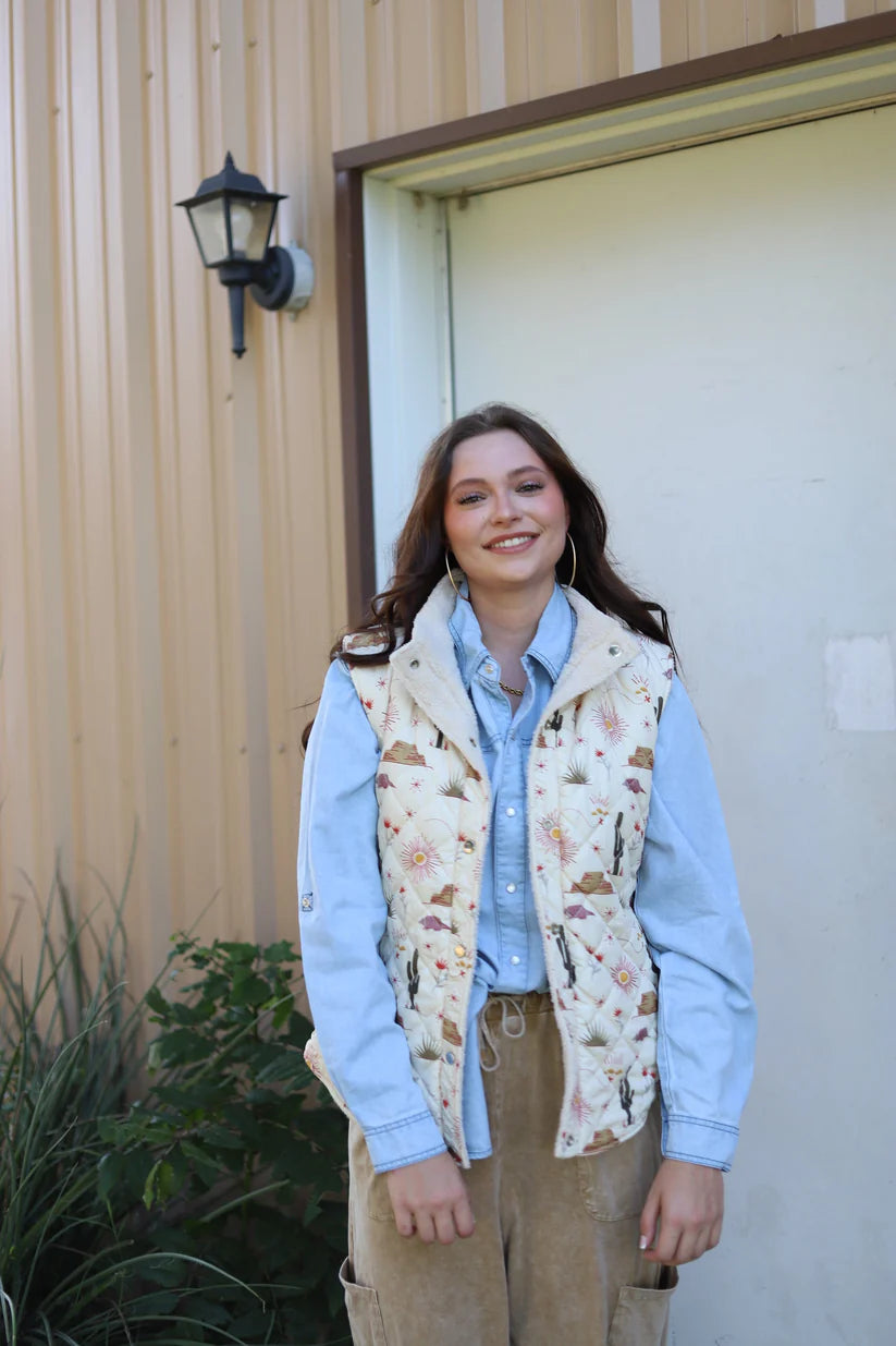 Desert Dreaming Quilted Vest