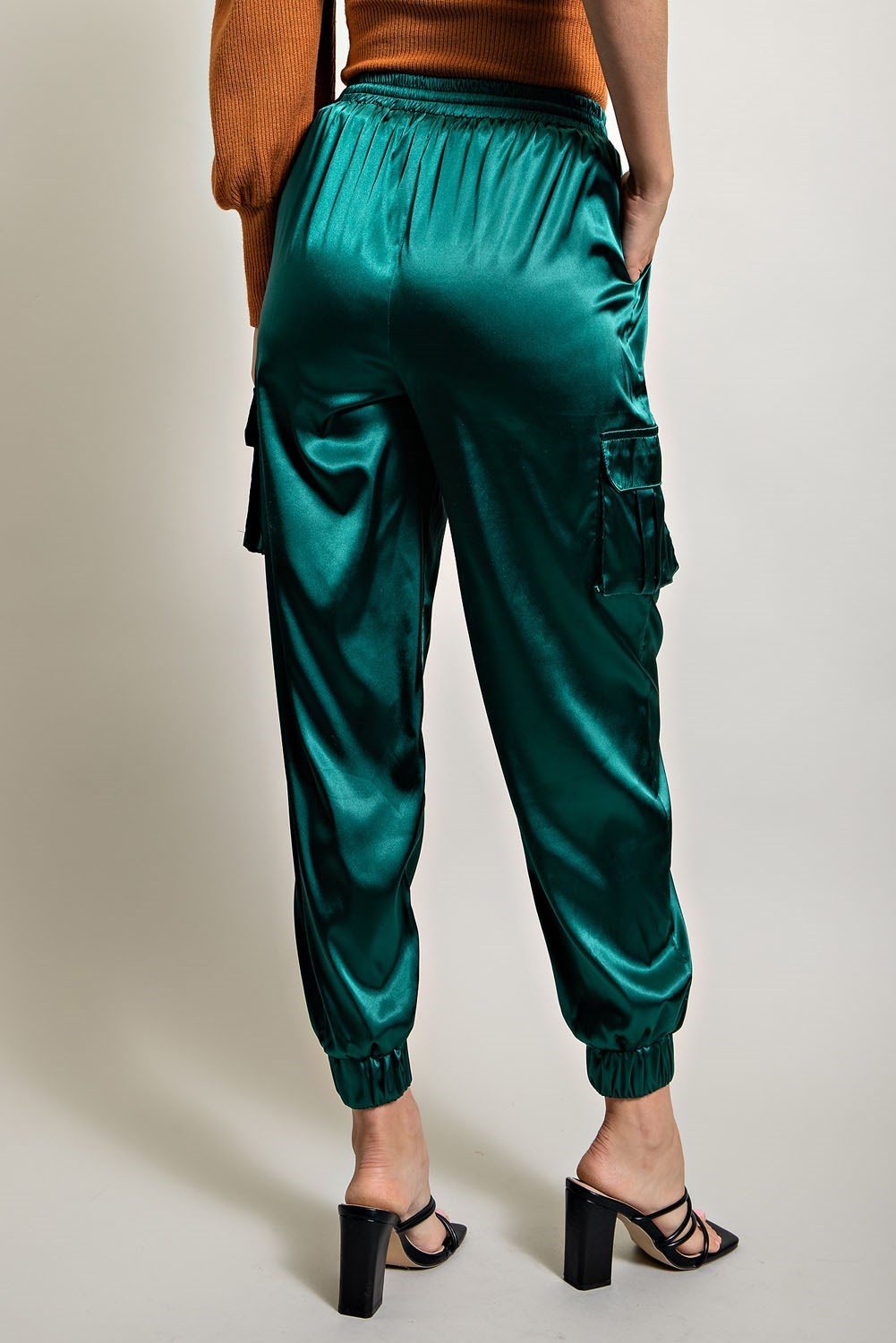 Satin Jogging Pants - Women - Ready-to-Wear