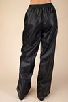 Abundance High Waist Wide Leg Pant - Black