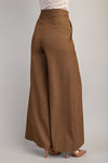 Calaveras High Waist Wide Leg Pant - Mocha