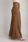 Calaveras High Waist Wide Leg Pant - Mocha