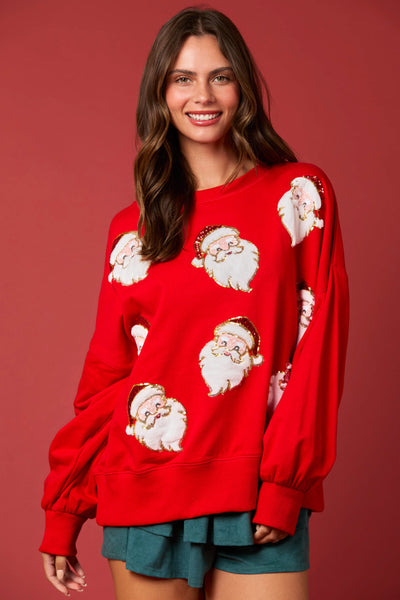 Holiday Christmas Santa Sweatshirt