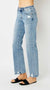 Judy Blue Mid Rise Straight Fit Denim Jean