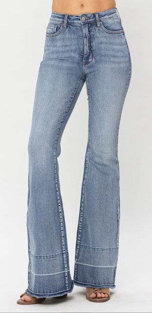 Judy Blue High Rise Tummy Control Flare Denim Jean