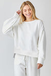 Risen Oversized Step Hem Sweatshirt