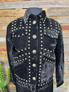 The Jordan Velvet Studded Jacket