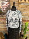 The Dandy Doodle Sweatshirt - Gray